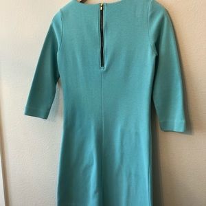Great condition shift dress in cotton seafoam